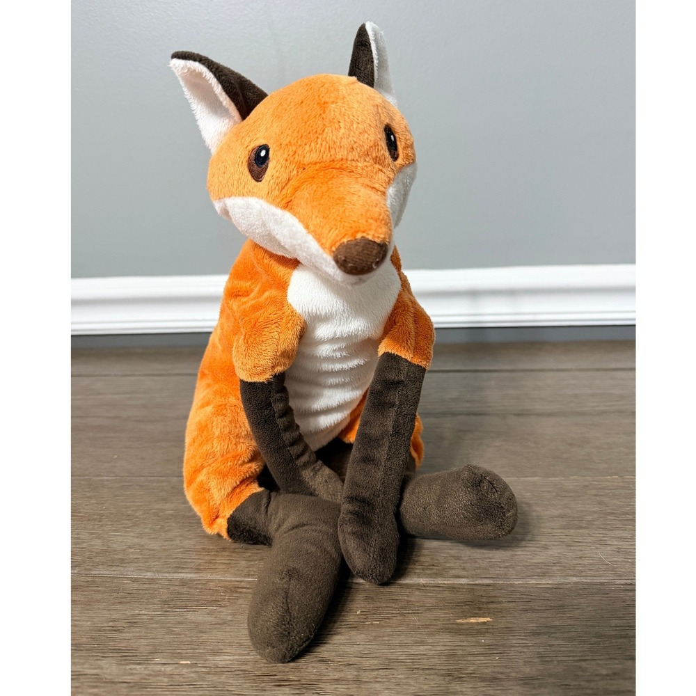 IKEA Vandring Orange Fox Plush Stuffed Animal Toy